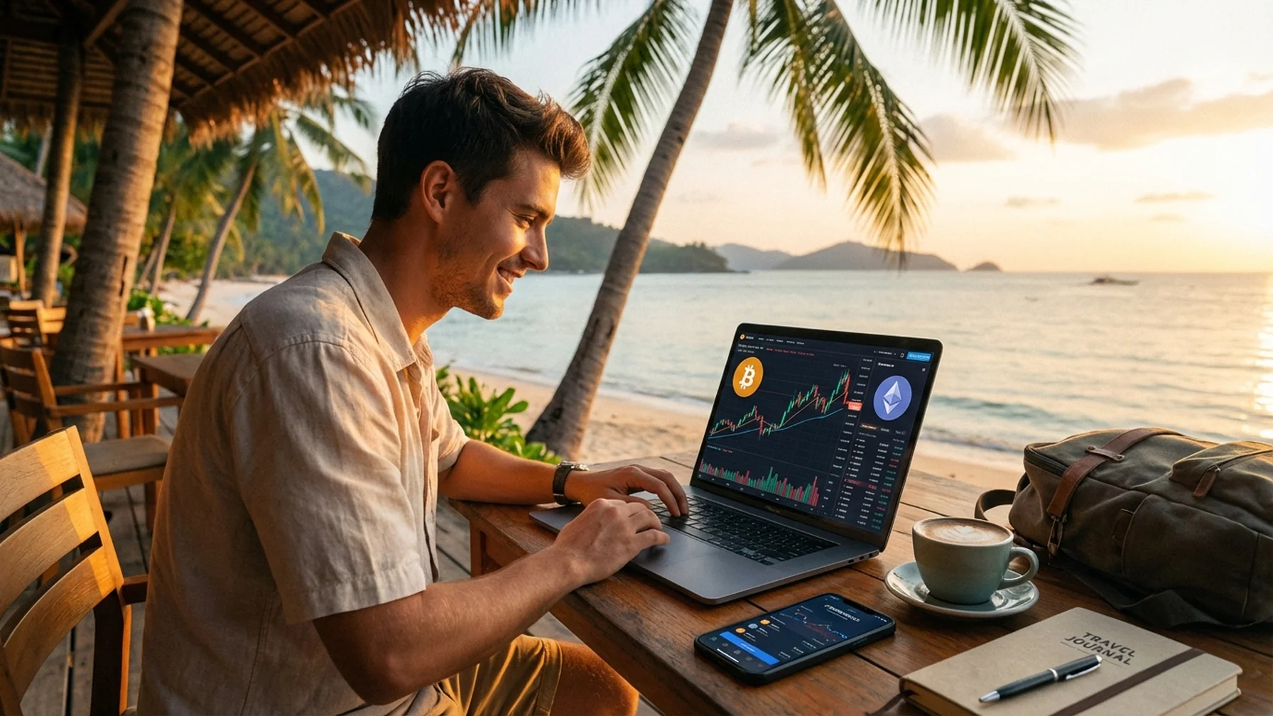 Embracing the Digital Nomad life-style with Crypto